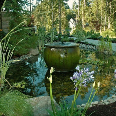 Water fountains installation for landscape - Seattle